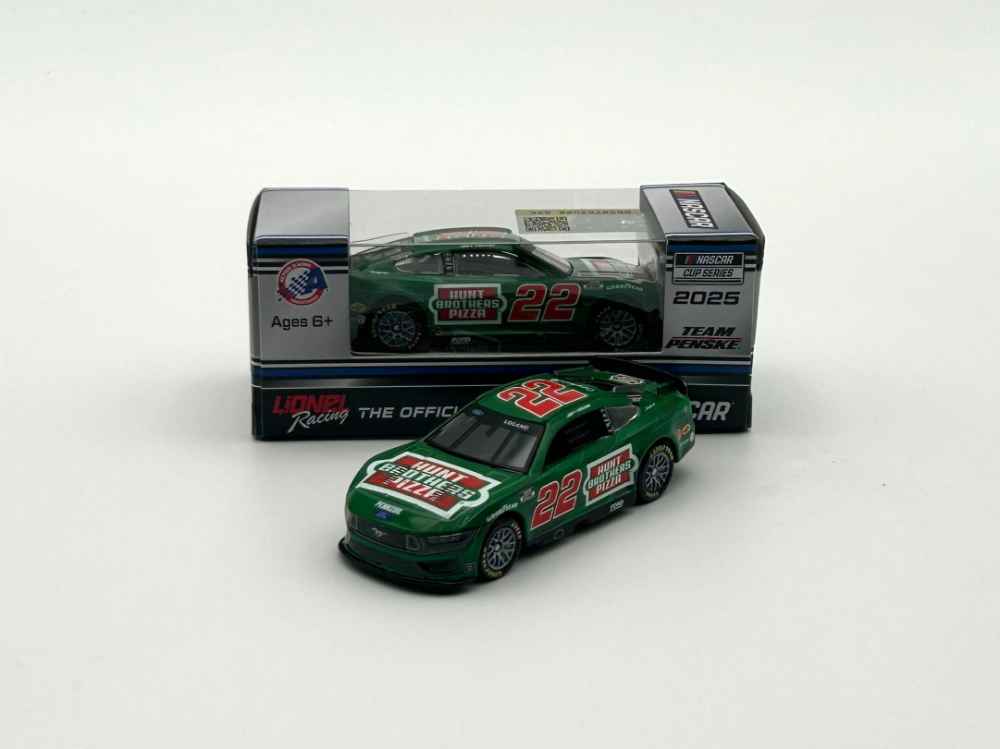 2025 Joey Logano #22 Hunt Brothers Pizza Ford Mustang 1/64 NASCAR Diecast