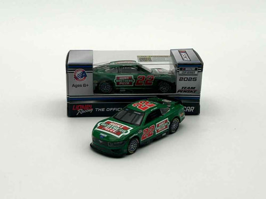 2025 Joey Logano #22 Hunt Brothers Pizza Ford Mustang 1/64 NASCAR Diecast