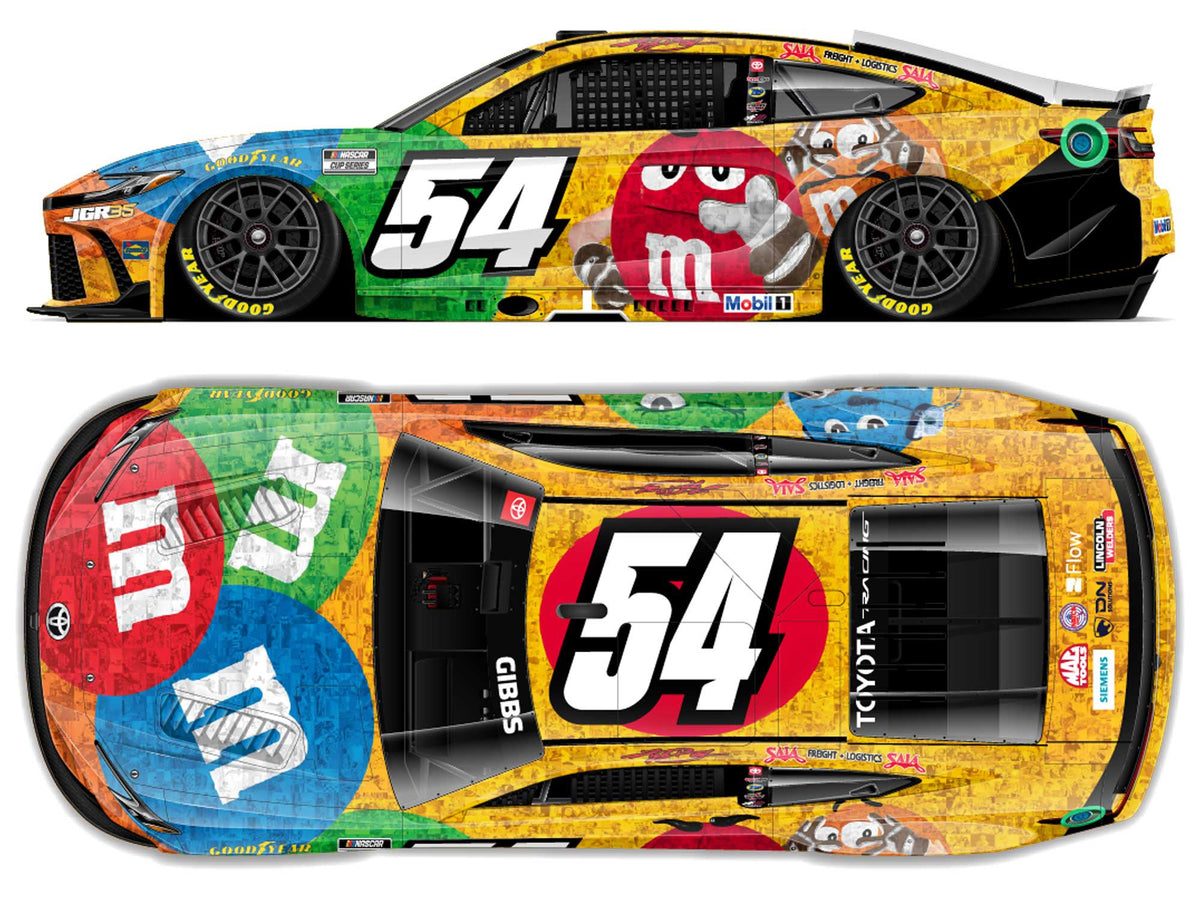 *PREORDER* 2026 Ty Gibbs #54 M&M Toyota Camry 1/24 Standard Finish NASCAR Diecast