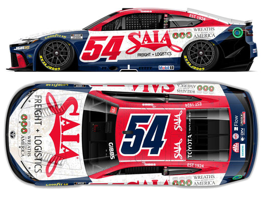 *PREORDER* 2026 Ty Gibbs #54 SAIA Wreaths Across America 1/64 NASCAR Diecast