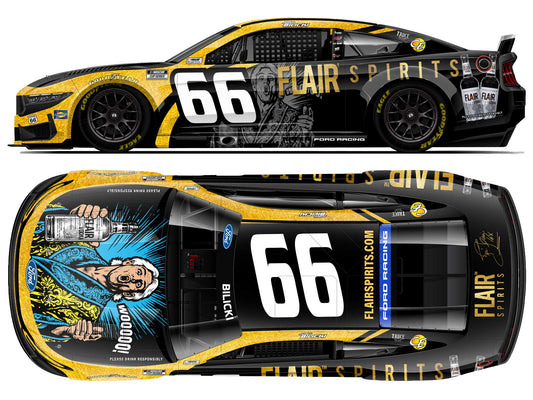 *PREORDER* 2026 Josh Bilicki #66 Flair Spirits Ford Mustang 1/24 Color Chrome NASCAR Diecast