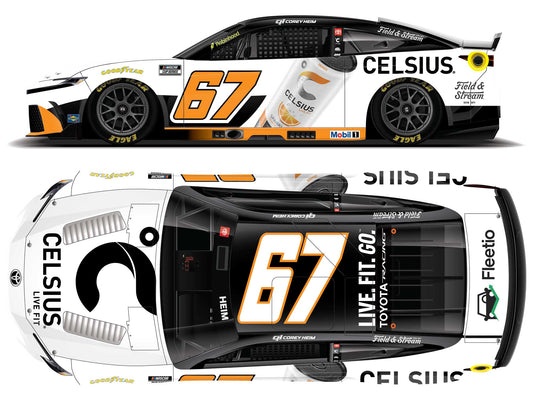 *PREORDER* 2026 Corey Heim #67 Celsius 1/64 NASCAR Diecast Chassis