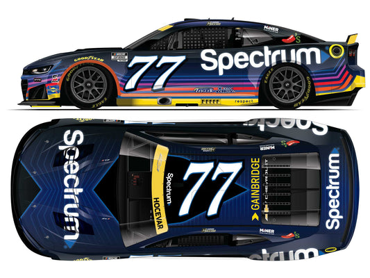 *PREORDER* 2026 Carson Hocevar #77 Spectrum "Dark Mode" Chevrolet 1/24 Standard Finish NASCAR Diecast