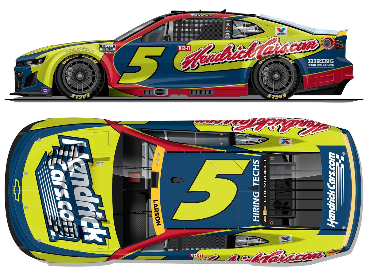 *PREORDER* 2026 Kyle Larson #5 Hendrick Cars Kyle Busch Tribute 1/64 NASCAR Diecast Chassis