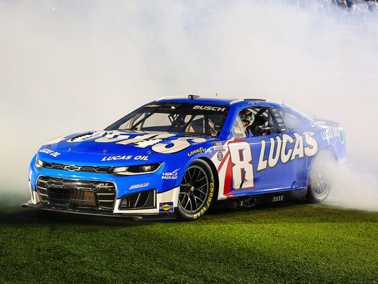 *PREORDER* 2026 Brexton Busch #8 Lucas Oil Kyle Busch Tribute Burnout 1/24 Color Chrome NASCAR Diecast