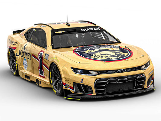 *PREORDER* 2026 Ross Chastain #1 Jockey 150th Anniversary Chevrolet 1/24 Standard Finish NASCAR Diecast FOIL NUMBER