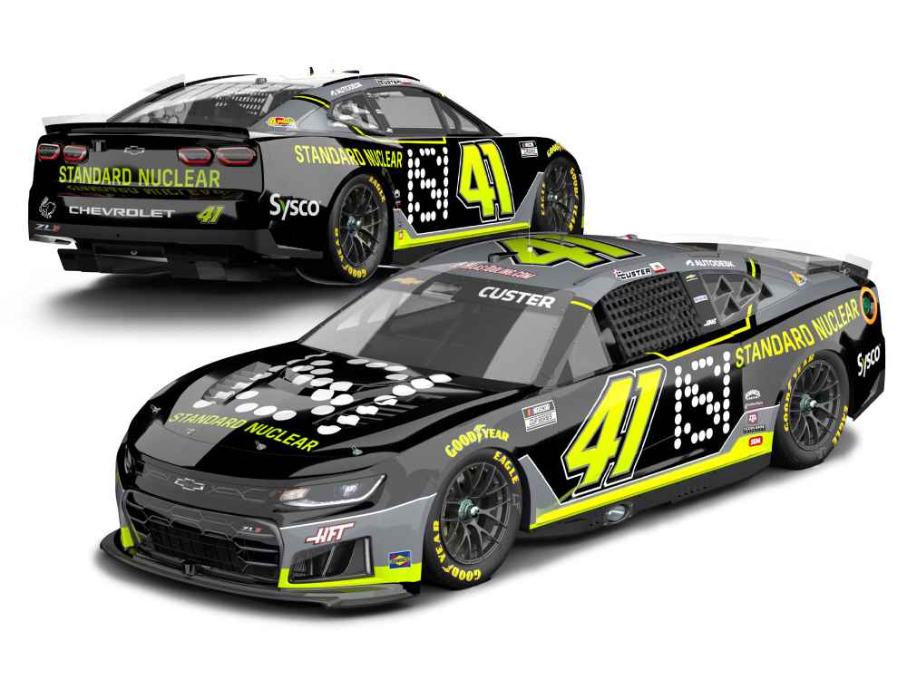 *PREORDER* 2026 Cole Custer #41 Standard Nuclear Chevrolet 1/64 NASCAR Diecast Chassis