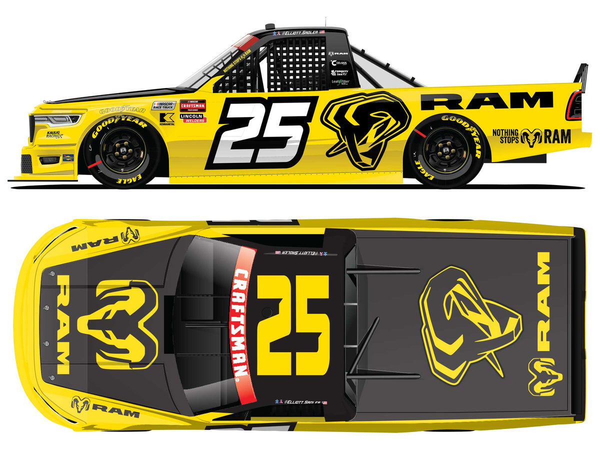 *PREORDER* 2026 Elliott Sadler #24 RAM Trucks Ram 1/64 NASCAR Diecast