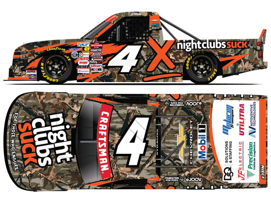 *PREORDER* 2026 Donovan Strauss #4 Nightclubs Suck Chevrolet 1/64 NASCAR Diecast