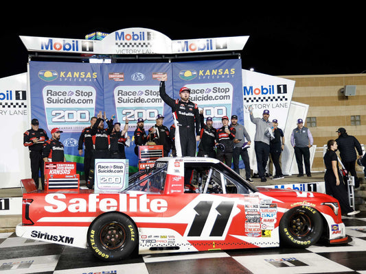 *PREORDER* 2026 Kaden Honeycutt #11 Safelite Toyota Tundra 1/64 NASCAR Diecast (Kansas Win)