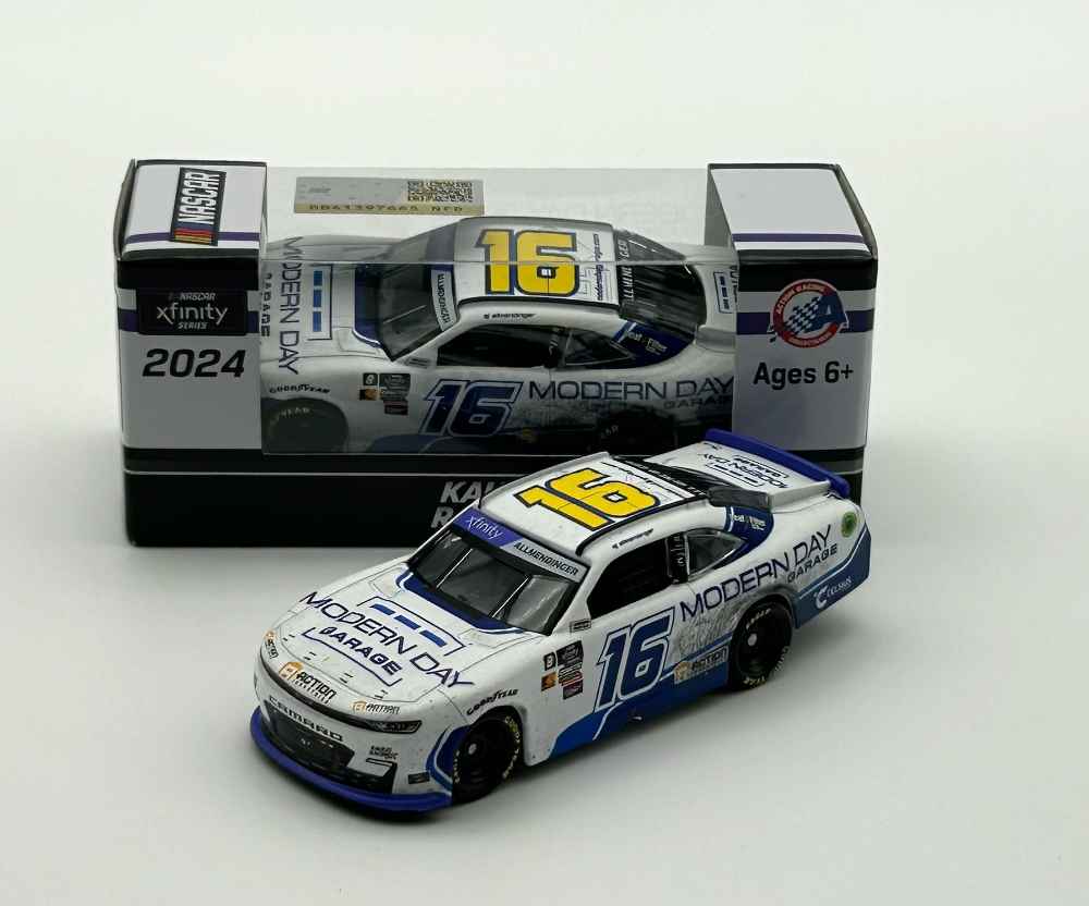 2024 AJ Allmendinger #16 Modern Day Garage Chevrolet Camaro (Las Vegas Win) 1/64 NASCAR Diecast
