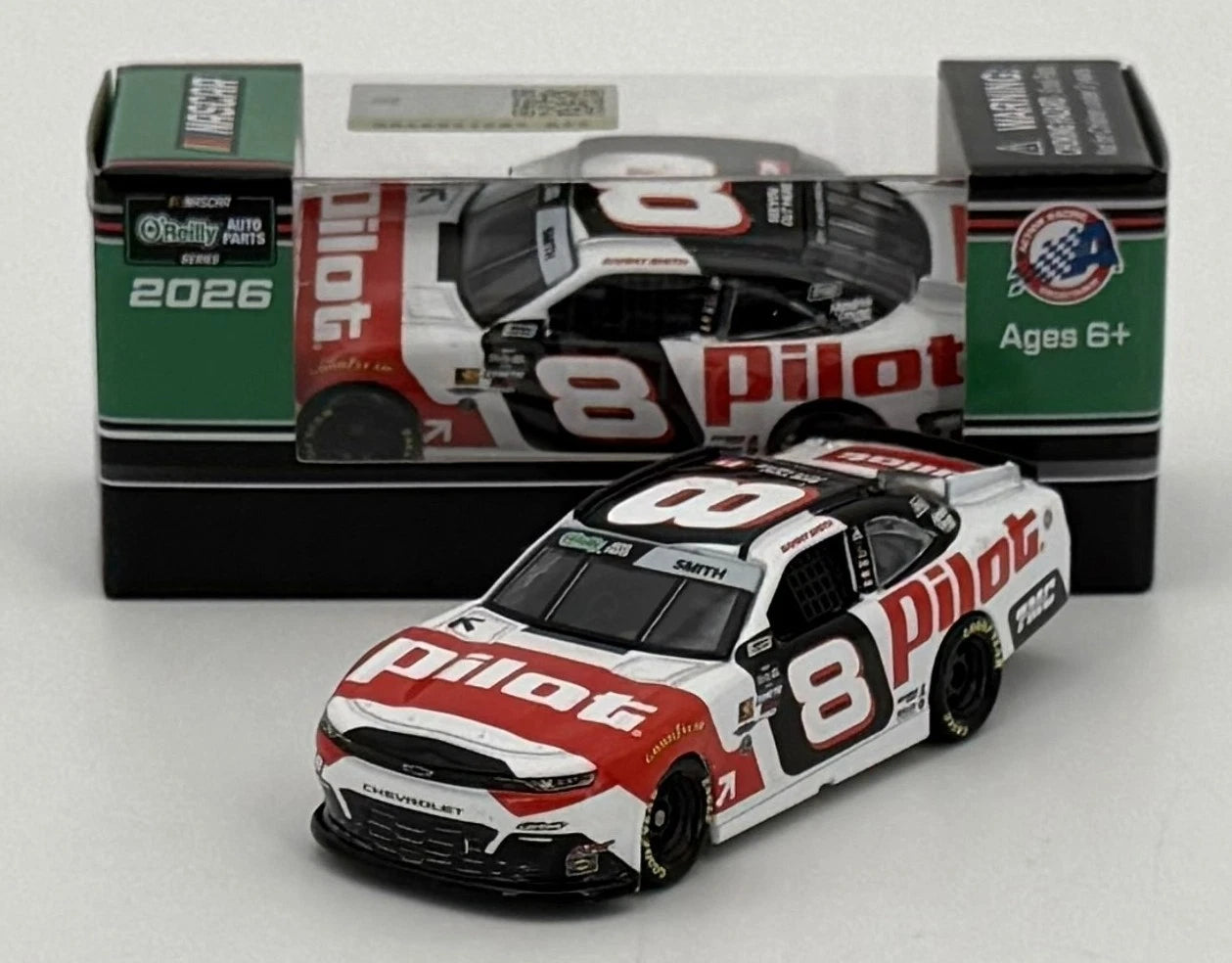 2026 Sammy Smith #8 Pilot Chevrolet 1/64 NASCAR Diecast